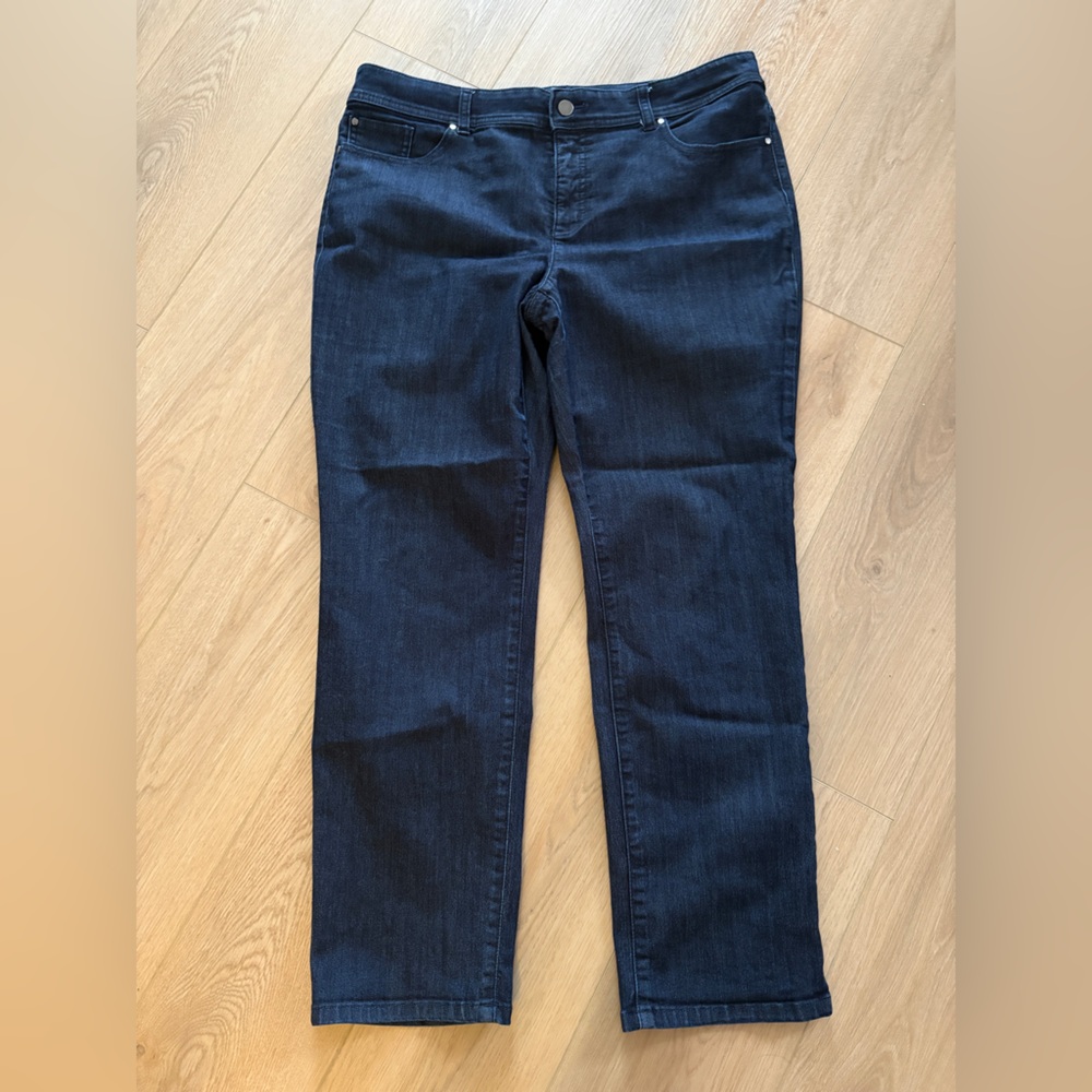 Chico’s Dark Blue Denim Women's Jeans Size 14